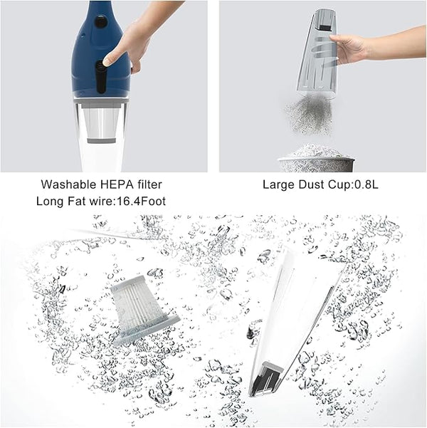 2-in-1 Vacuum Cleaner ( UAE Delivery Time: 1-3 Days )