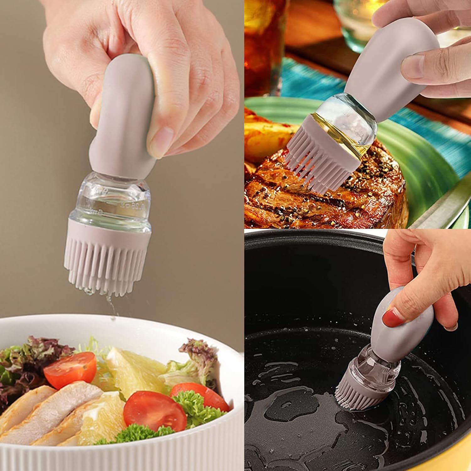 Silicone Oil  Brush Bottle ( UAE Delivery Time: 1-3 Days )